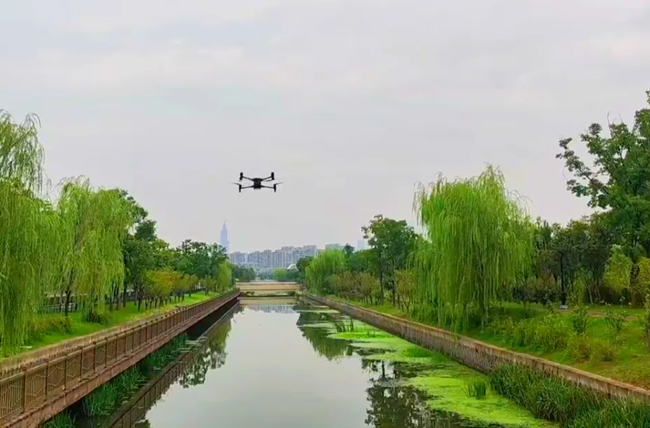 大疆機(jī)場(chǎng)直播巡河，“空中河長(zhǎng)”助力智慧監(jiān)管